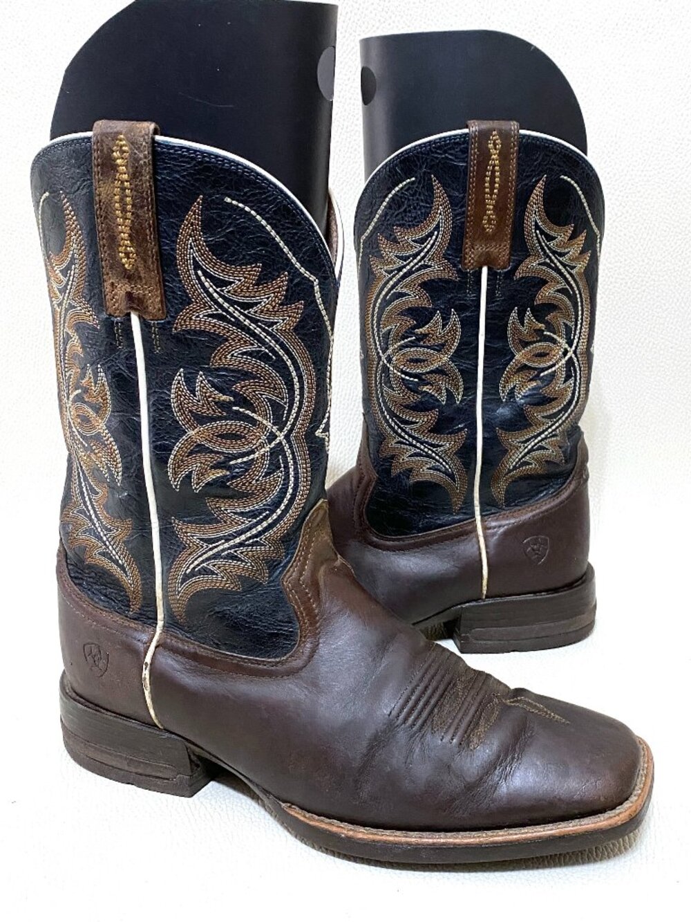 Ariat Mens Spruce Holder Western Performance Boots Broad Square Toe Size 9 D